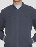 COLE KNIT OTTOMAN COMB JAKET PRIA