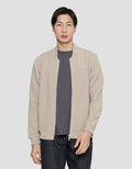 COLE KNIT OTTOMAN COMB JAKET PRIA
