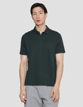 Cole Solid Repeat Texture Men's Polo Shirt