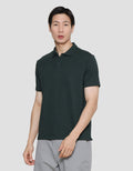 Cole Solid Repeat Texture Kaos Polo Pria