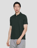 Cole Solid Repeat Texture Men's Polo Shirt