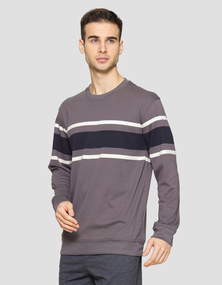 Cole Stripes Sweater Pria