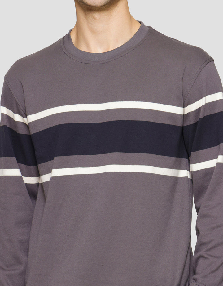 Cole Stripes Sweater Pria