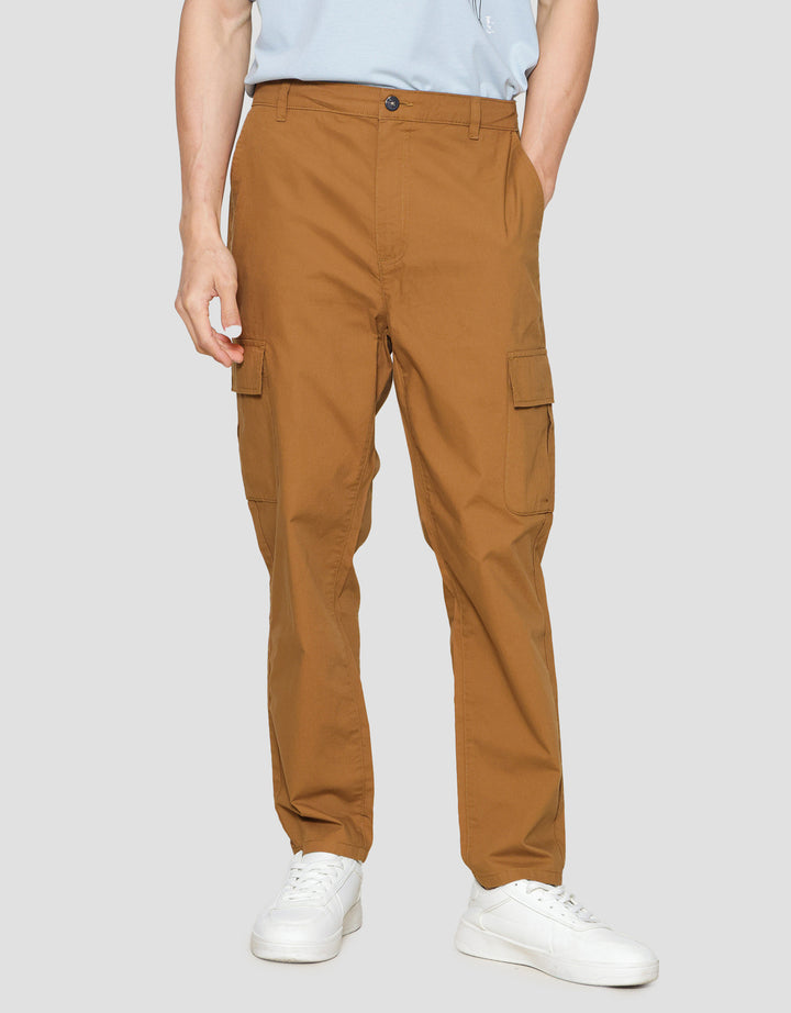 Suko Relax Semi Cargo Fit Woven Bottom Pocket  Celana Panjang Pria