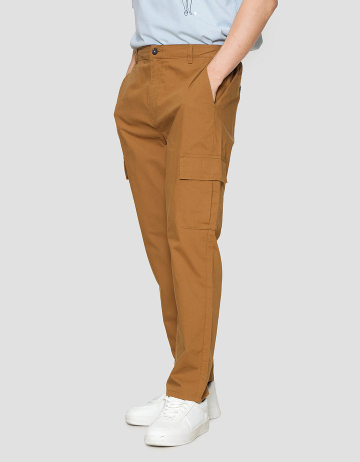 Suko Relax Semi Cargo Fit Woven Bottom Pocket  Celana Panjang Pria