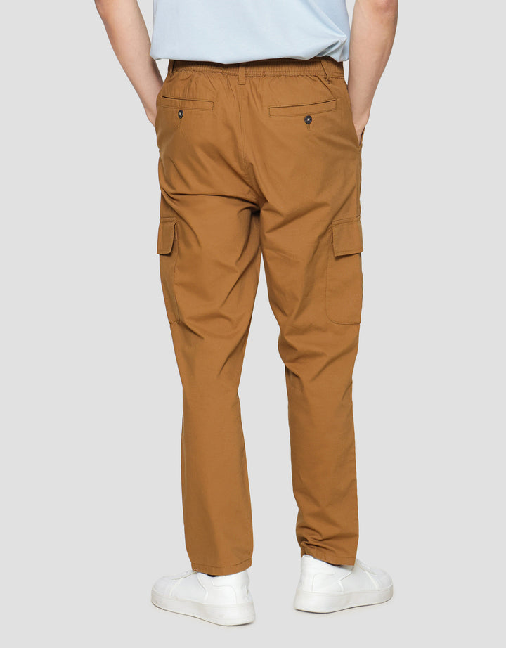 Suko Relax Semi Cargo Fit Woven Bottom Pocket  Celana Panjang Pria