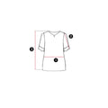 St. Yves Katun Combed Spandex Enzyme Kaos 3/4 Wanita