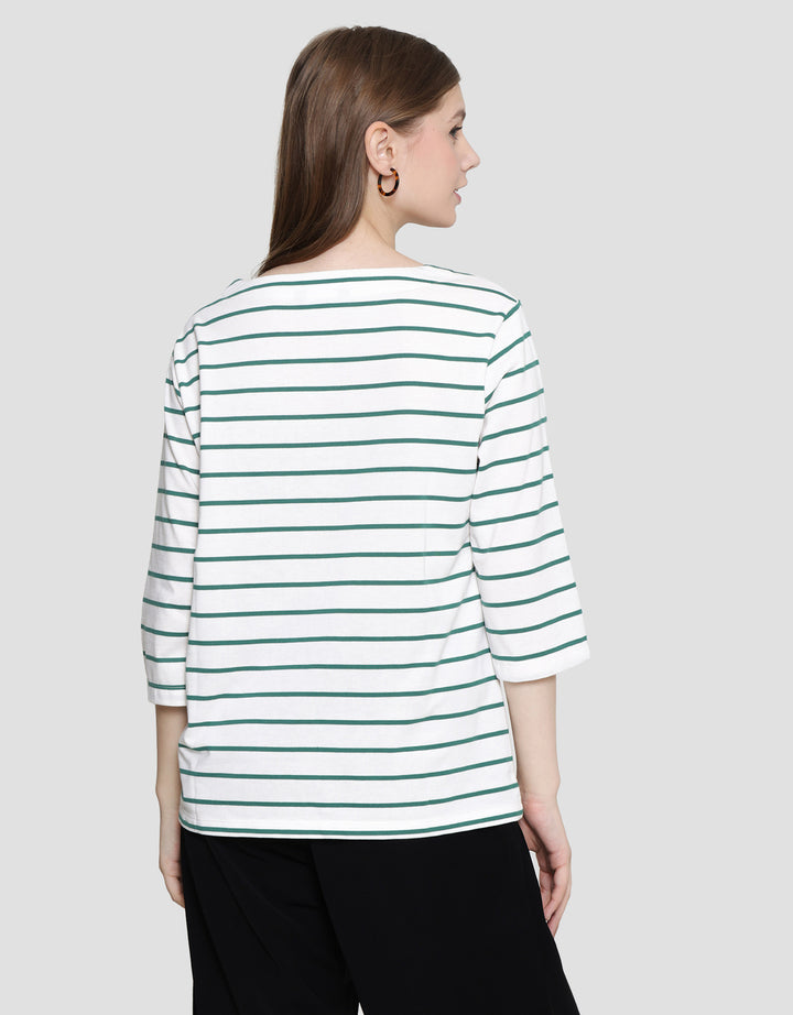 ST. Yves Baleno Stripe Women's T-Shirt