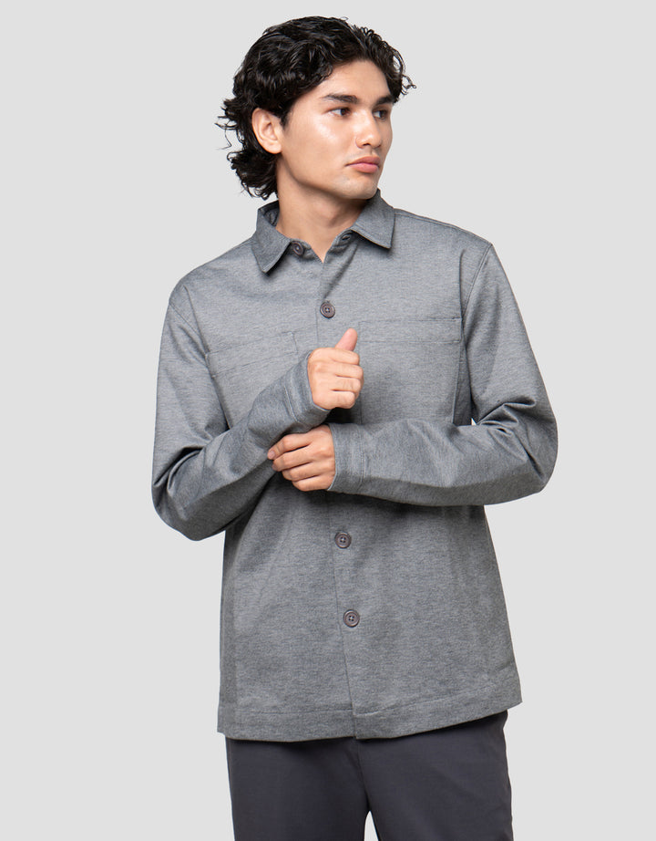 Cardinal Formal Full Button Jaket Pria