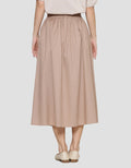 Suko Woven Bottom Women's Midi Skirt