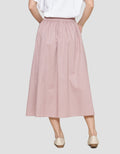 Suko Woven Bottom Women's Midi Skirt