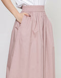 Suko Woven Bottom Women's Midi Skirt