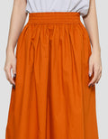 Suko Woven Bottom Women's Midi Skirt