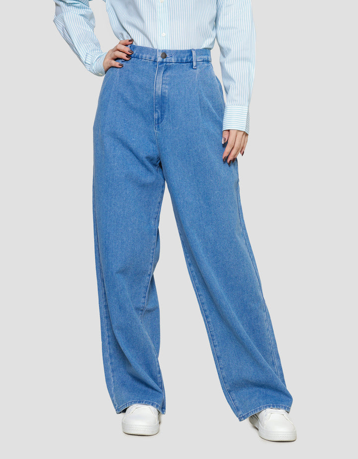 Suko Drapey Women's Long Jeans Pants