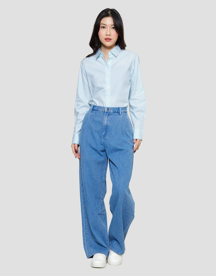 Suko Drapey Women's Long Jeans Pants