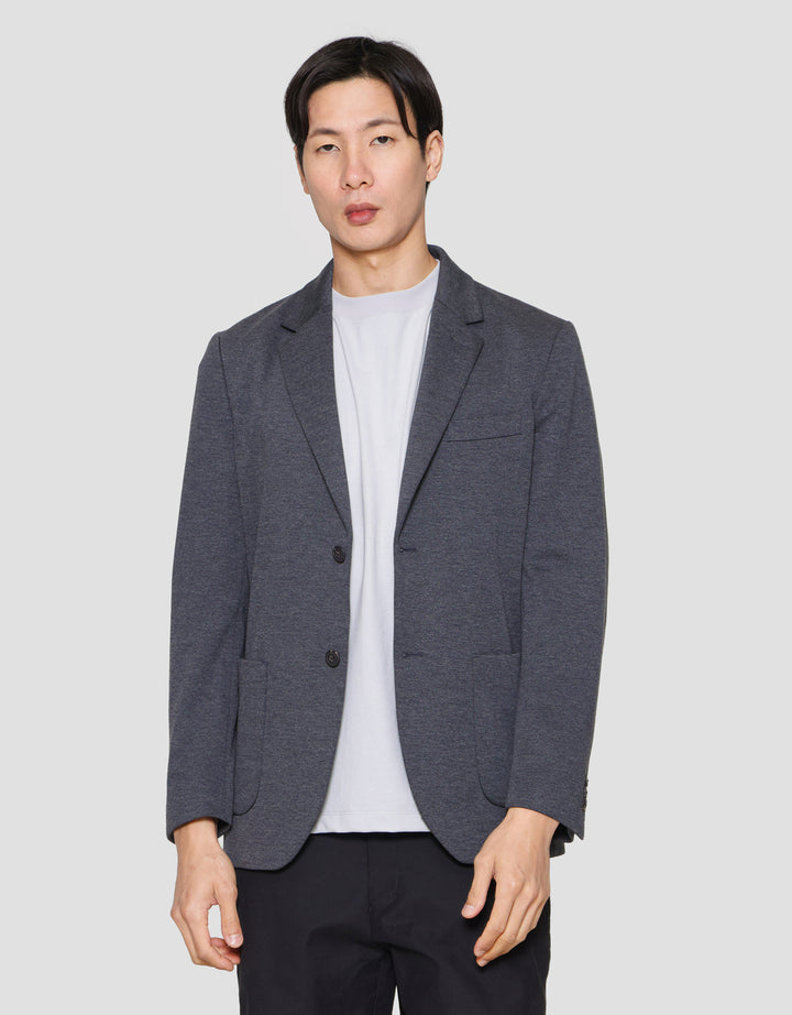 Suko Comfort 2 Kancing Lengan Panjang Blazer Pria