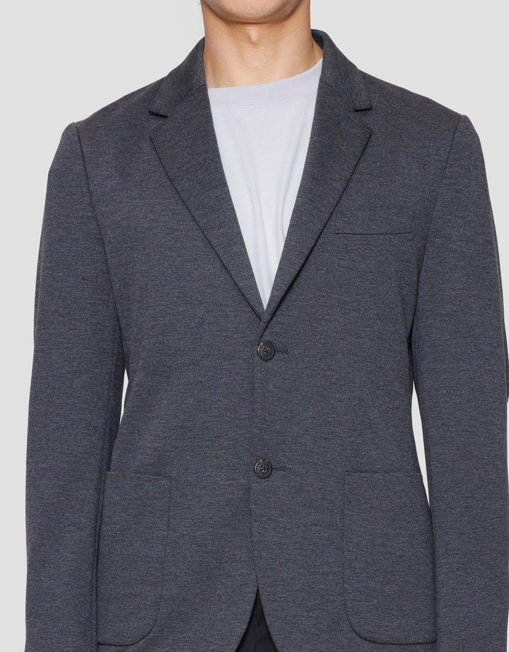 Suko Comfort 2 Kancing Lengan Panjang Blazer Pria