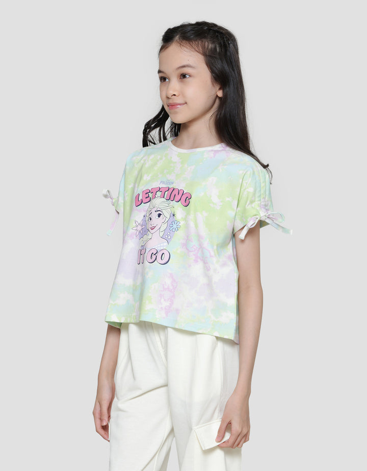 Disney Tiedye Frozen  Kaos Anak Perempuan