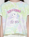 Disney Tiedye Frozen  Kaos Anak Perempuan