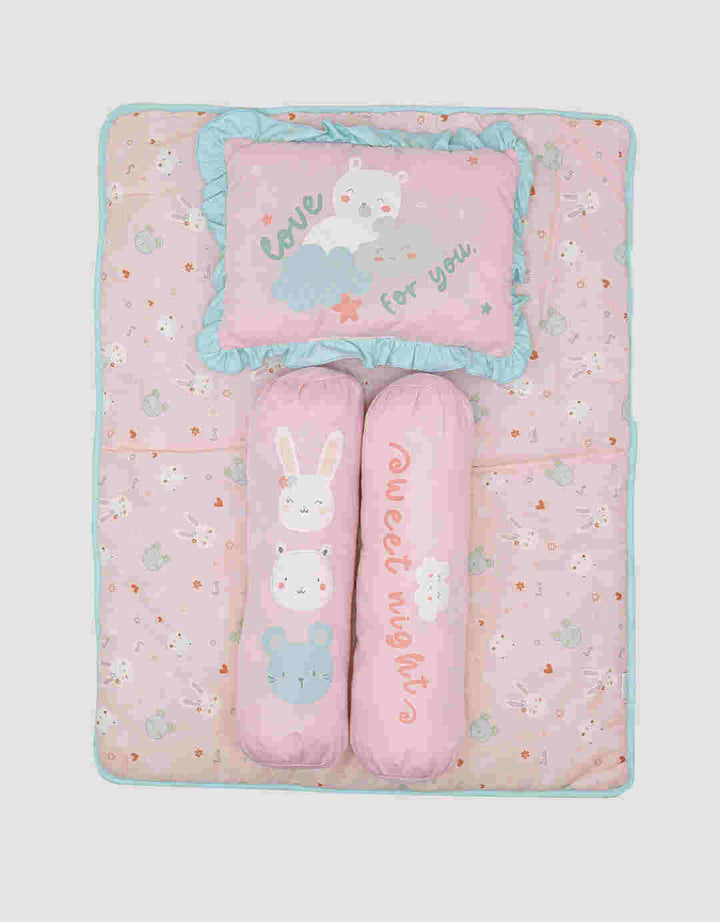 PIPINIKO CHANGING PAD PERLAK BUNNY ANAK BAYI