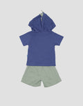 Pipiniko Dino Hoodie Baby Boy Clothes Set