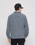 ZES Jaket Corduroy Pria Oversize Fit JKD402