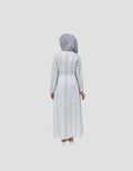 Geela Vahira Modest Desain Gaun untuk Wanita