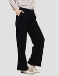CONNEXION STRAIGHT TRICOTINE NEW FIT CELANA PANJANG WANITA