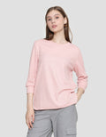 Connexion Waffle Plain Kaos Wanita