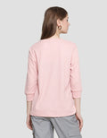 Connexion Waffle Plain Kaos Wanita