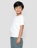 Little M Henley Texture Stripe Kaos Anak Laki-laki
