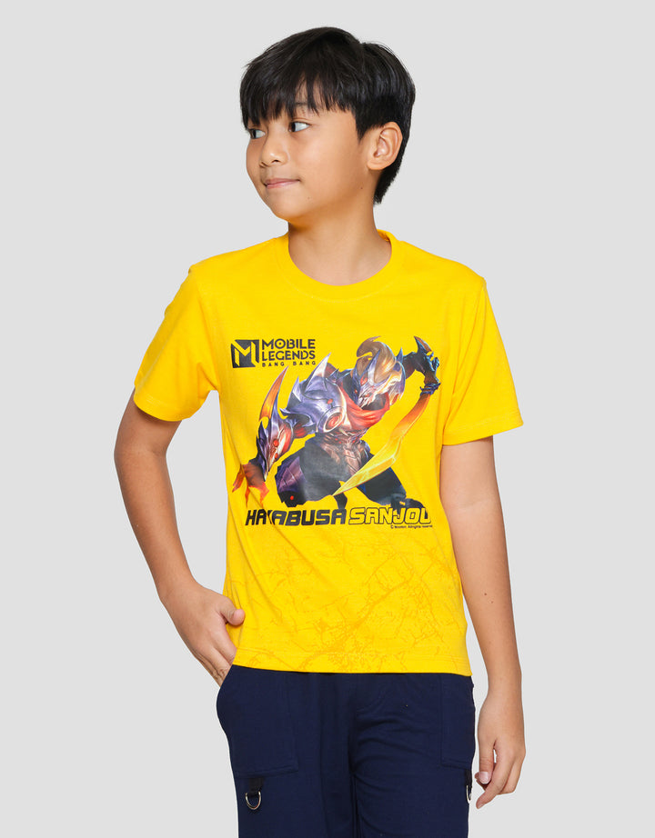 Character MLBB Hayabusa Fight Boys T-shirt