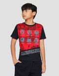 Character Transformers Print Boys Short Sleeve T-shirt