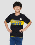Character Minions Logo Kaos Anak Laki-laki