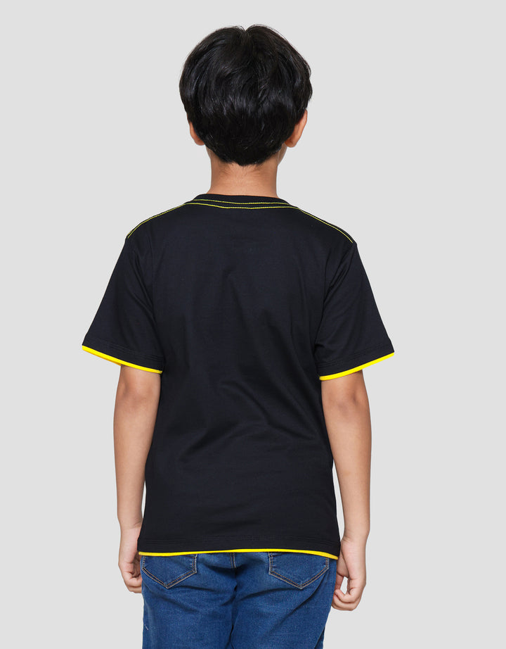 Character Minions Logo Kaos Anak Laki-laki