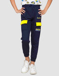 Character Minions Cargo Celana Jogger Anak Laki-laki