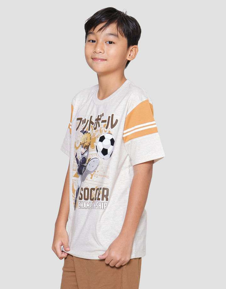 Aero Kombinasi Soccer Anime Kaos Anak Laki-Laki