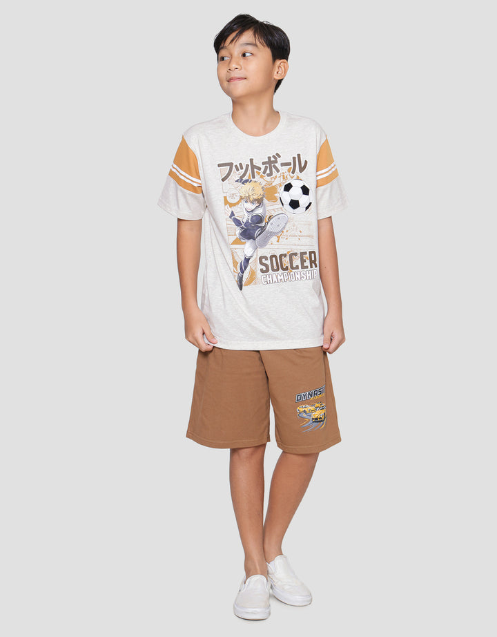 Aero Kombinasi Soccer Anime Kaos Anak Laki-Laki