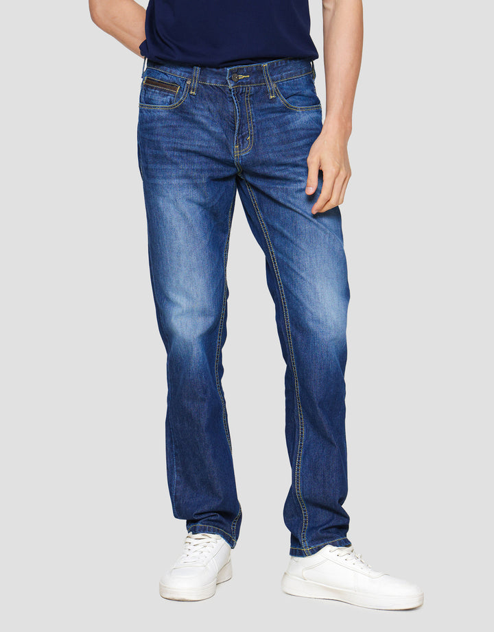 Lois Cfl076C1 Slim Stretch Fit Celana Jeans Pria