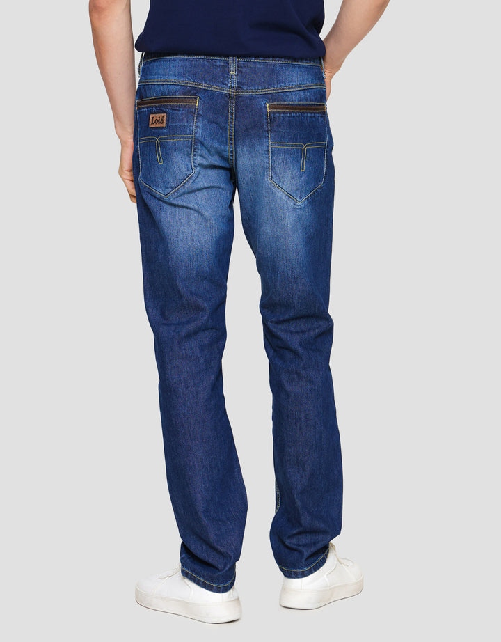 Lois Cfl076C1 Slim Stretch Fit Celana Jeans Pria