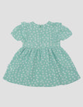 Pipiniko Crinkle Aop Flower Dress Bayi