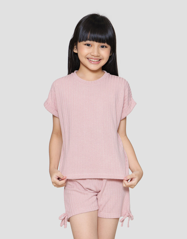 Little M Basic Pakaian Set Anak Perempuan