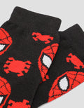 Marvel Spiderman Head And Spider Kaos Kaki Anak Laki-laki