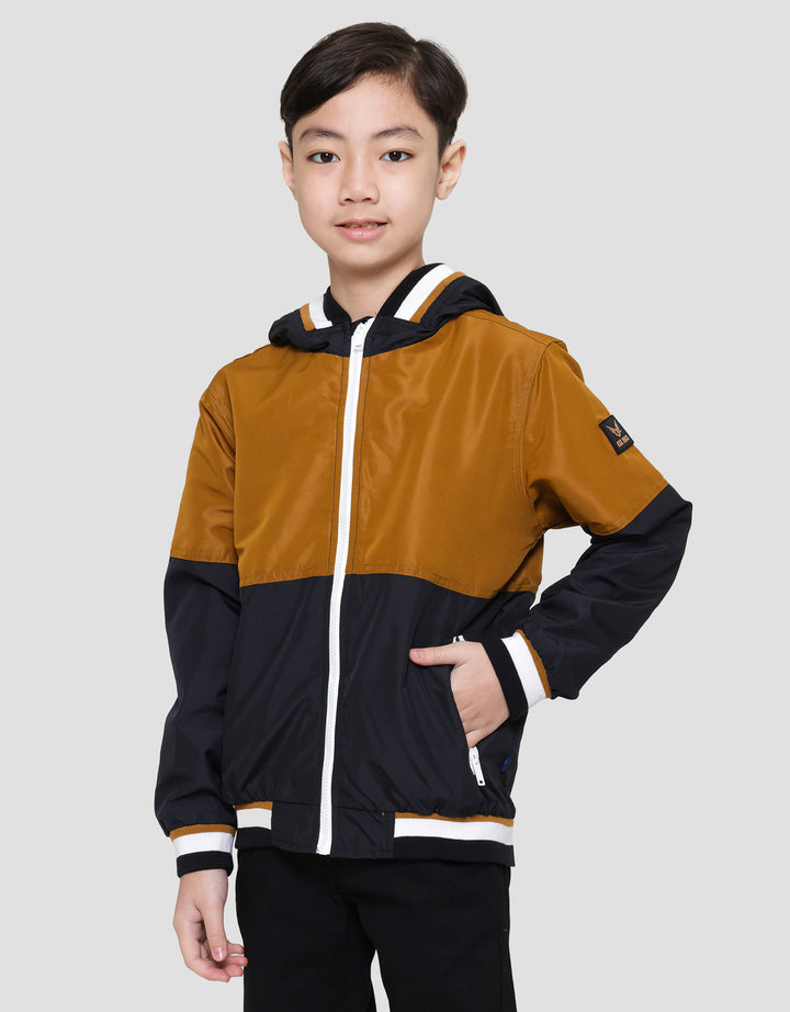 Cardinal Kids Boy Color Block With Stripe Jaket Anak Laki-Laki