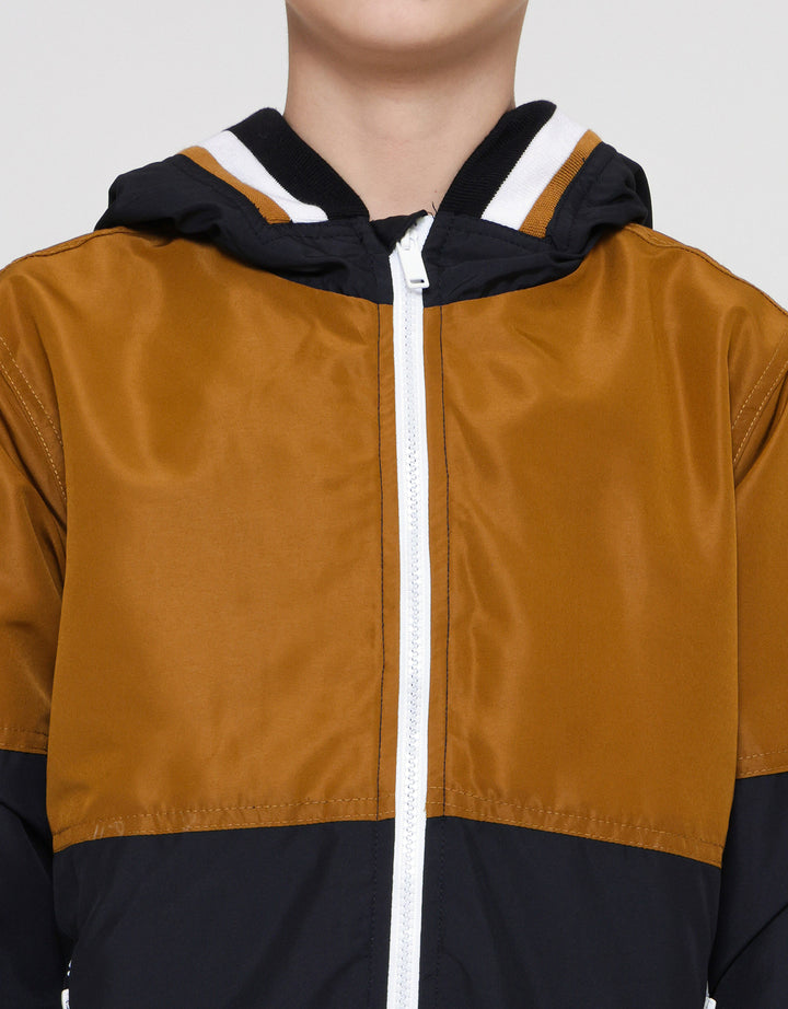 Cardinal Kids Boy Color Block With Stripe Jaket Anak Laki-Laki