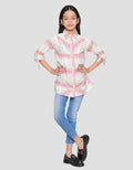 Cardinal Kids Girl Stripe Kombinasi Tunik Anak Perempuan