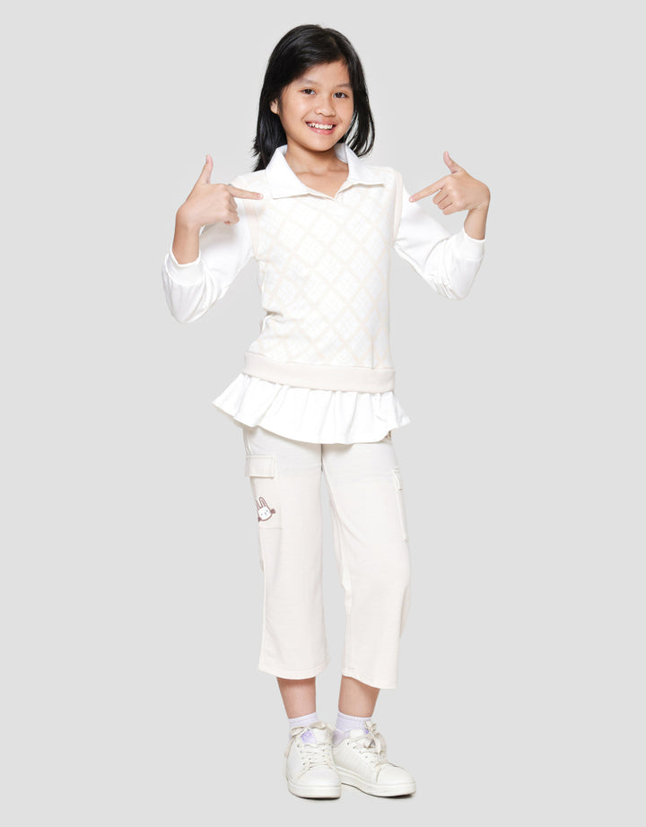 Aero Vest Kerah Sweater Anak Perempuan