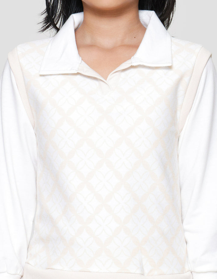 Aero Vest Kerah Sweater Anak Perempuan