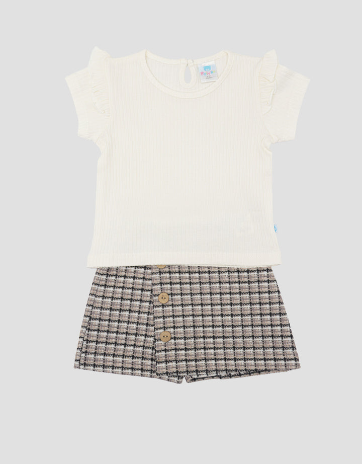 Pipiniko Girls' Outfits Skirt Pants Suits