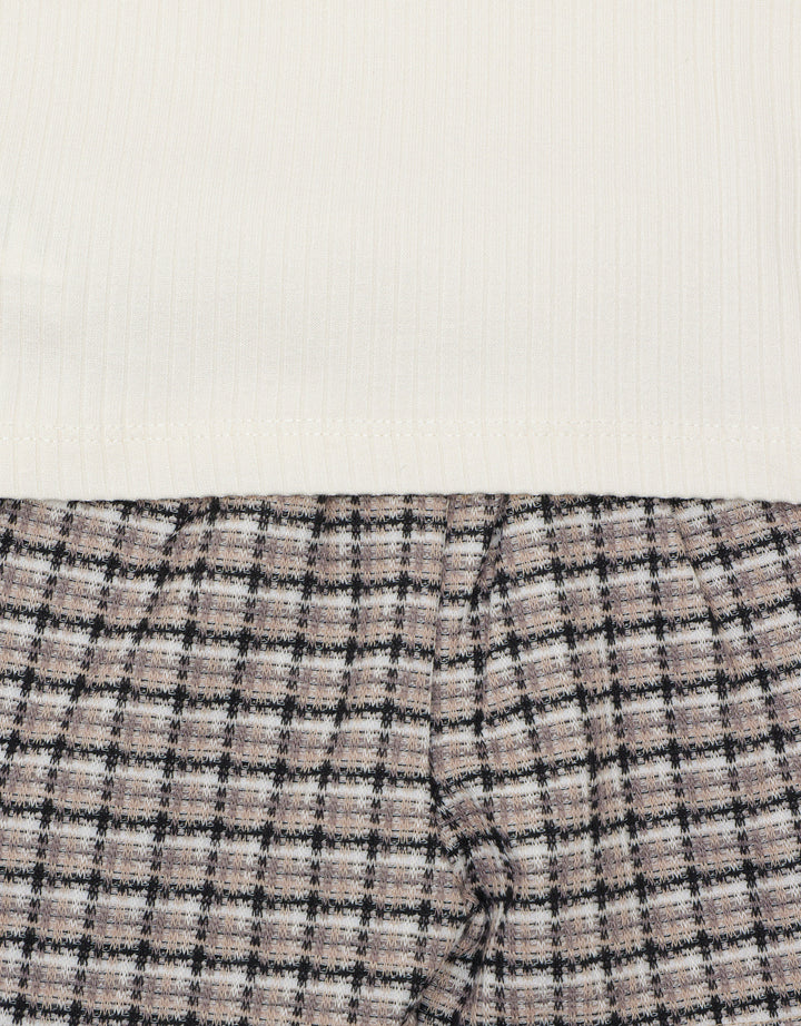 Pipiniko Pakaian Setelan Baju Rok Celana Anak Perempuan